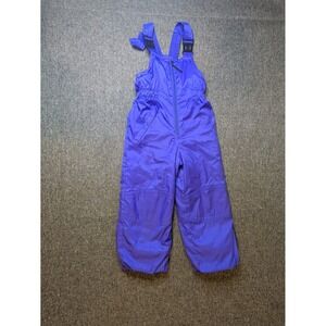 Vintage COULOIR Youth ski Bib Size 5 Blueish performance Skiing Snowboard Wear